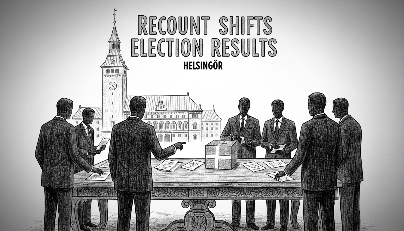Recount Shifts Helsingør Election Results Creating Conservative Majority