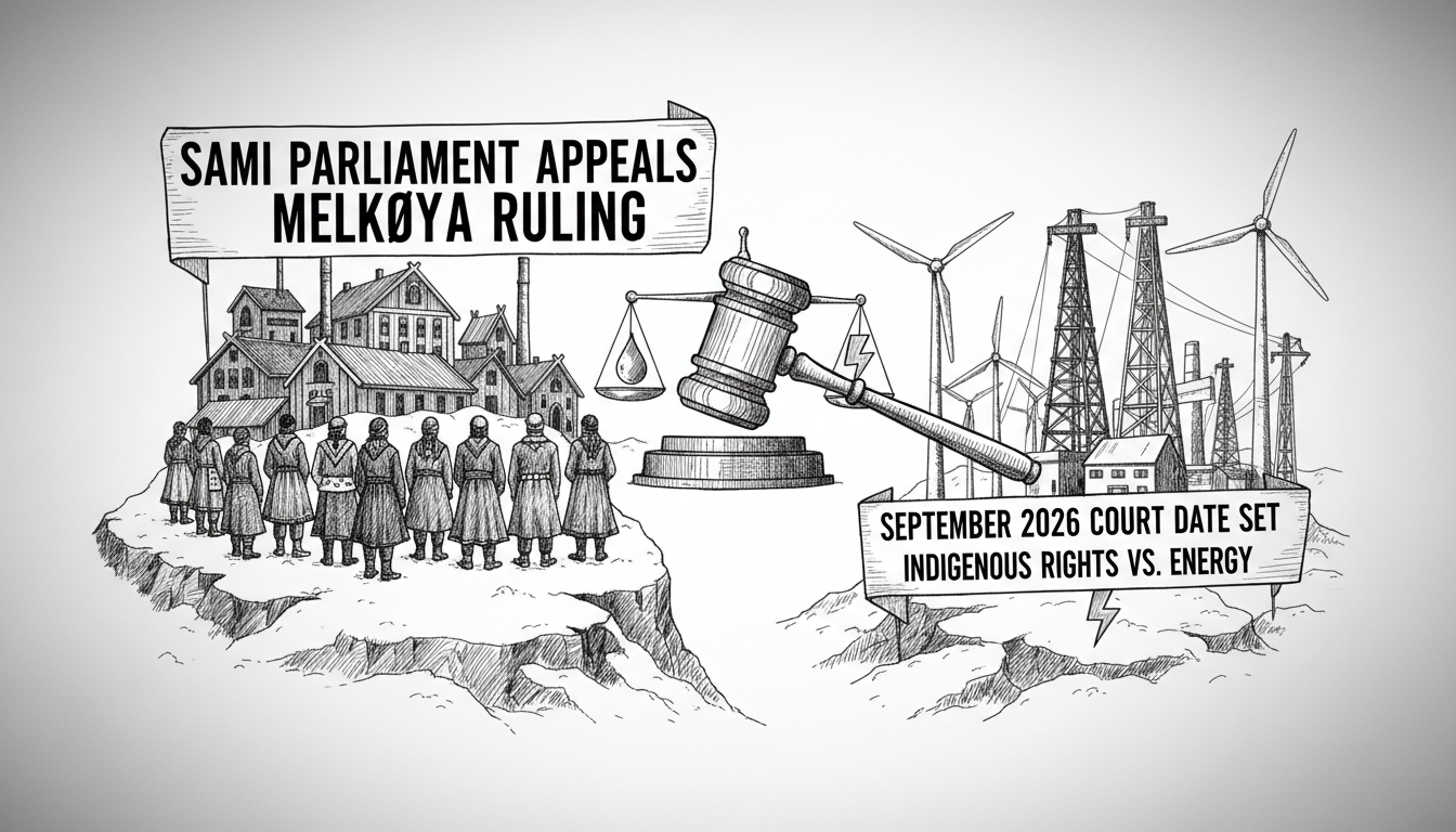 Sami Parliament Appeals Melkøya Ruling as Court Date Set