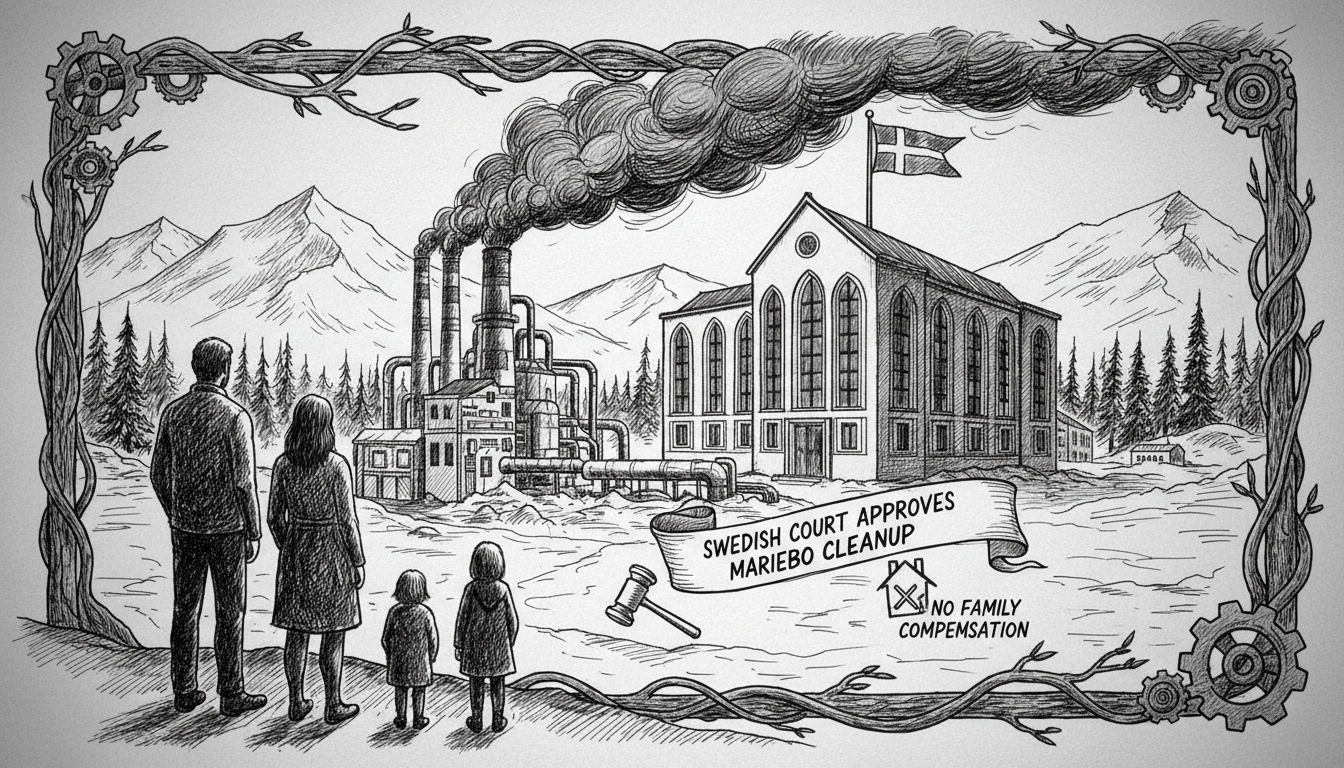 Swedish Court Approves Mariebo Toxic Cleanup, Denies Family Compensation