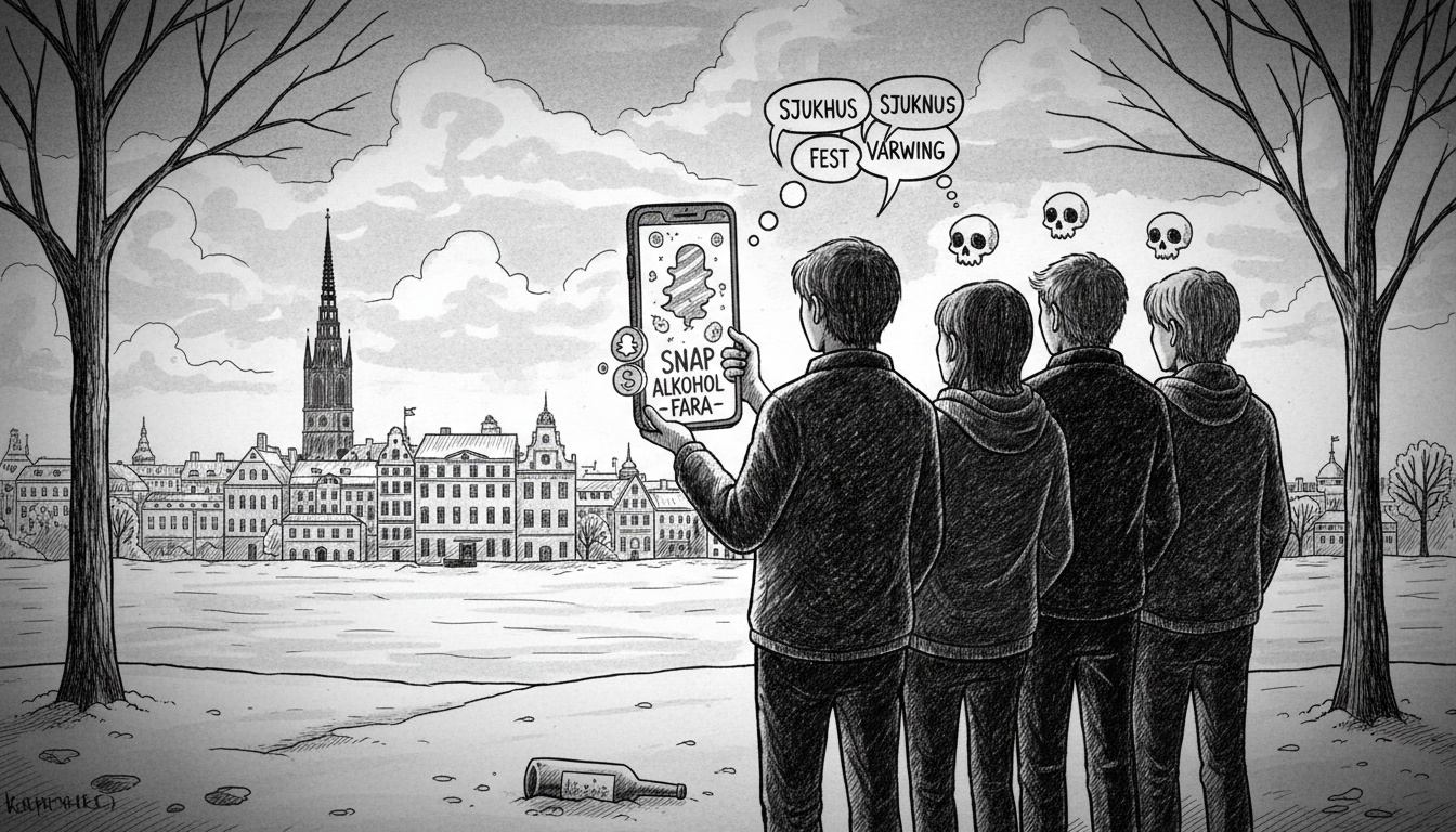 Stockholm teens hospitalized after buying Snapchat alcohol