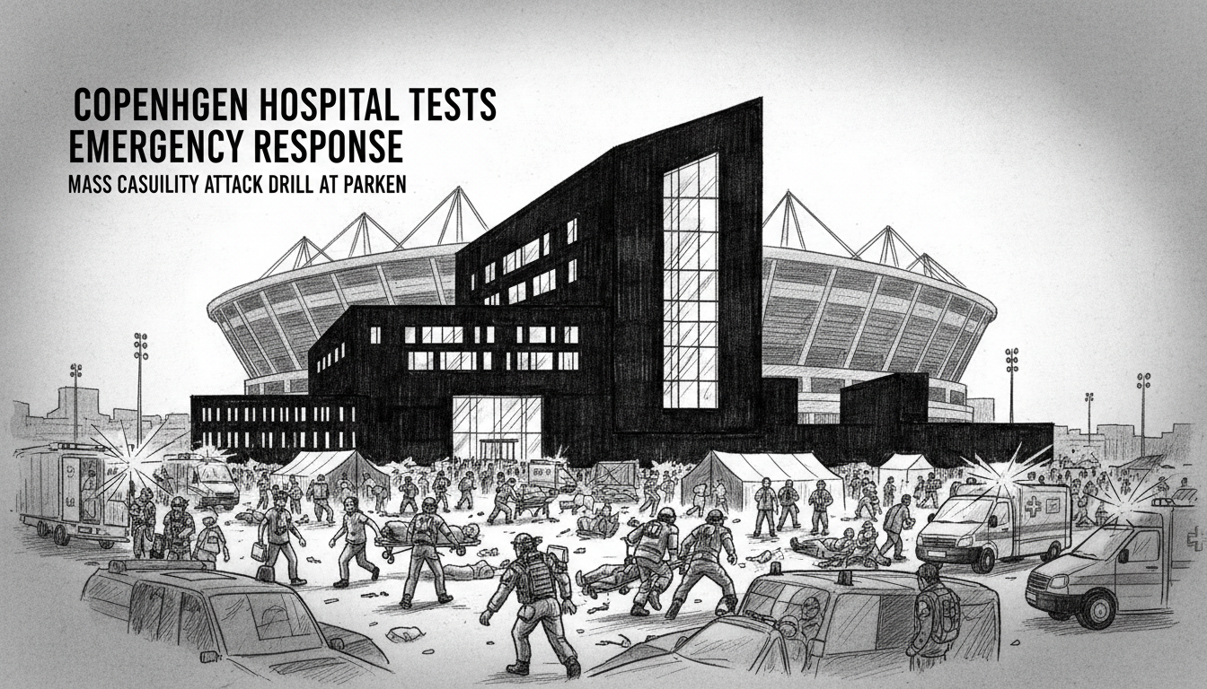 Copenhagen Hospital Tests Emergency Response to Mass Casualty Attack