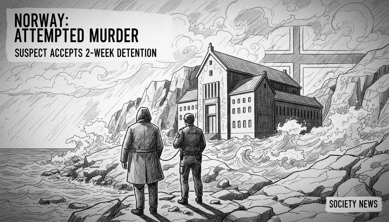Norway Attempted Murder: Suspect Accepts 2-Week Detention
