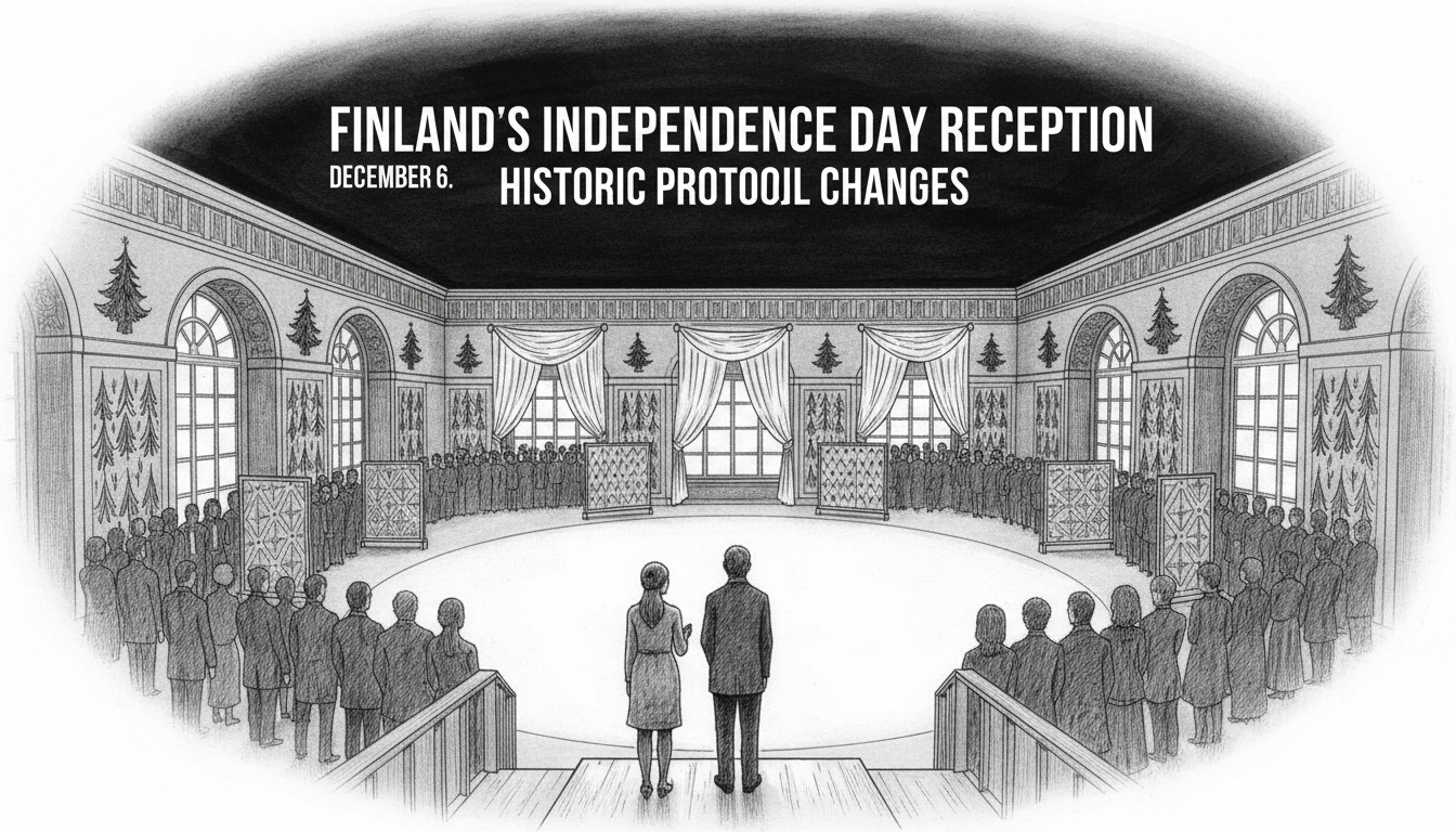 Finland's Independence Day Reception Implements Historic Protocol Changes