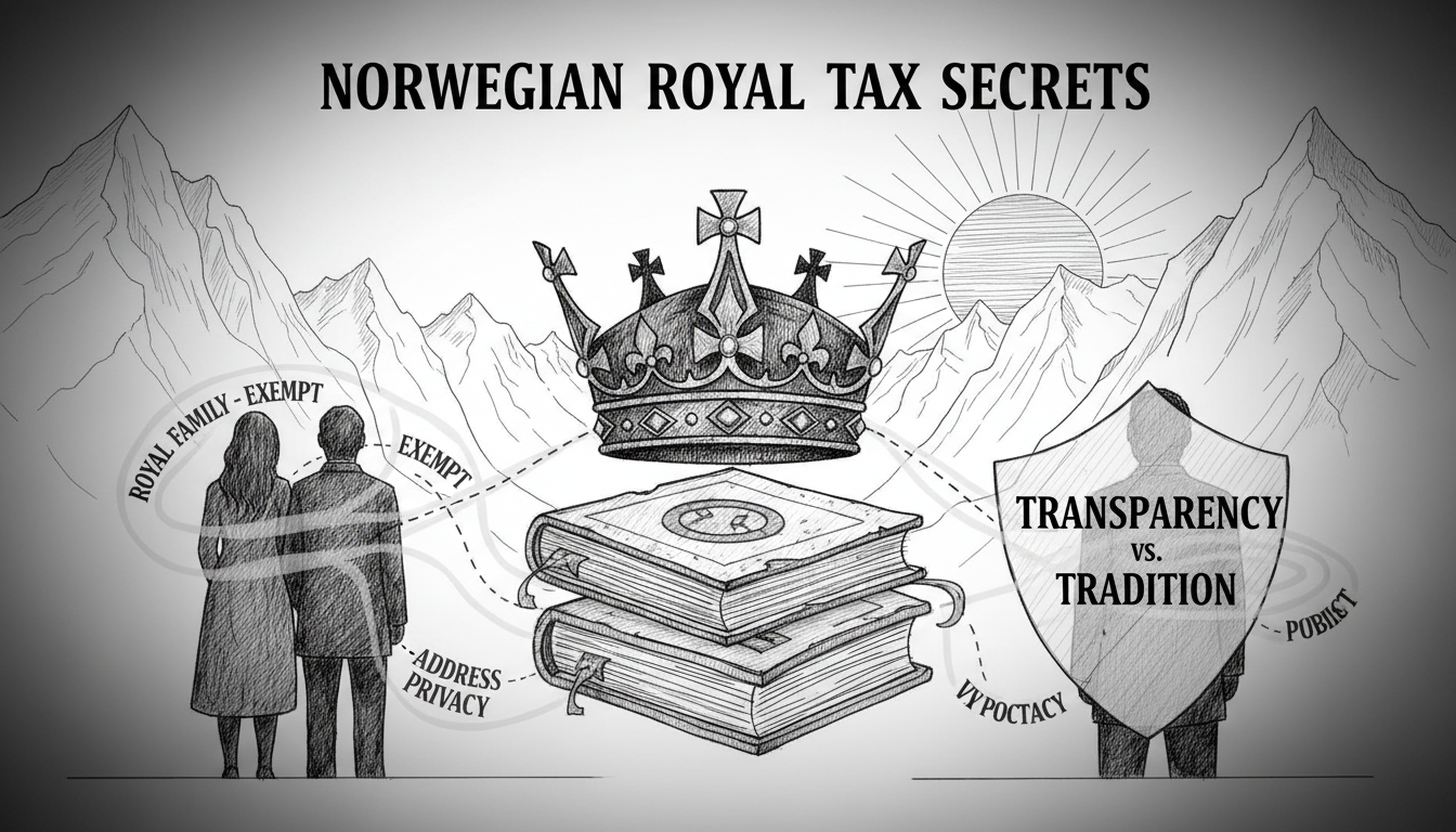 Norwegian Royal Family Tax Details Remain Hidden from Public Lists