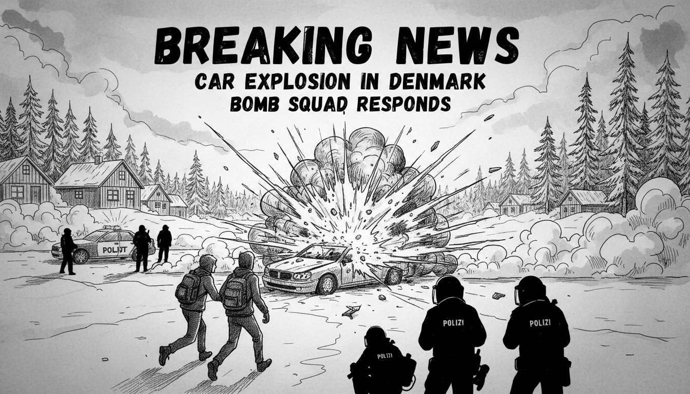 Car Explosion in Denmark Prompts Bomb Squad Response