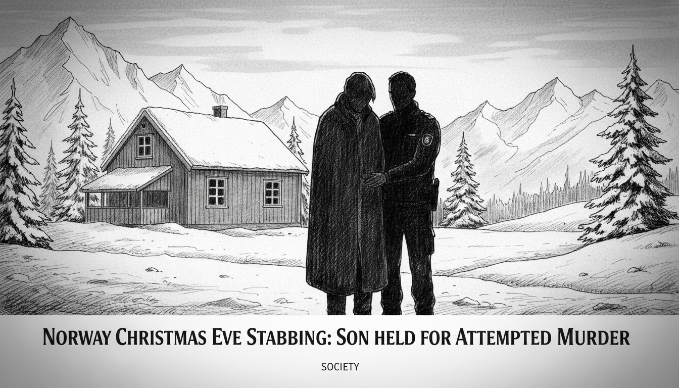 Norway Christmas Eve Stabbing: Son Held for Attempted Murder