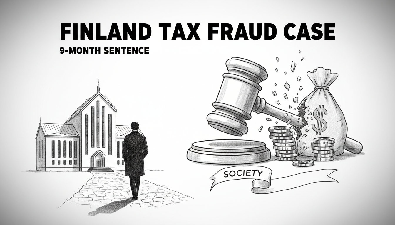 Finland Tax Fraud Case: 9-Month Sentence