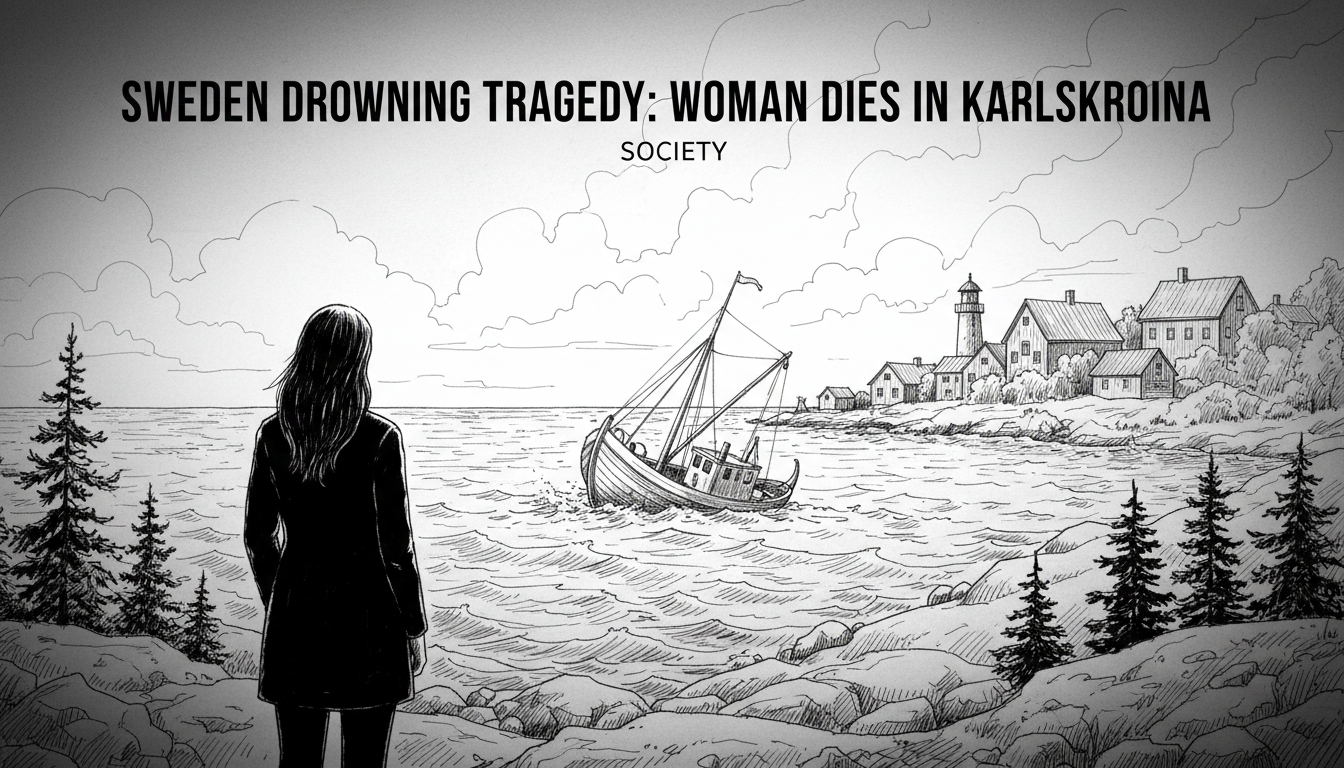Sweden Drowning Tragedy: Woman Dies in Karlskrona