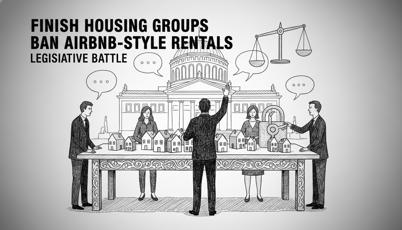 Finnish Housing Groups Seek Power to Ban Short-Term Rentals Like Airbnb