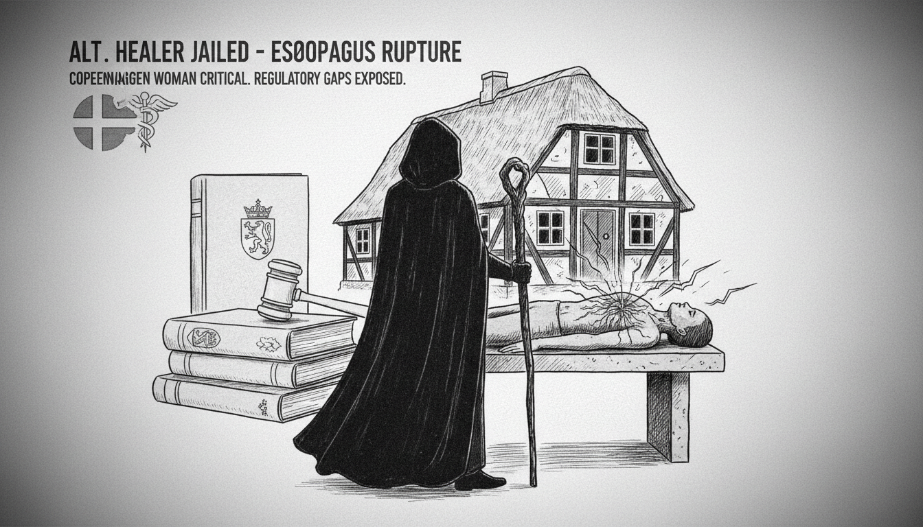 Alternative Healer Sentenced After Copenhagen Woman Suffers Esophagus Rupture