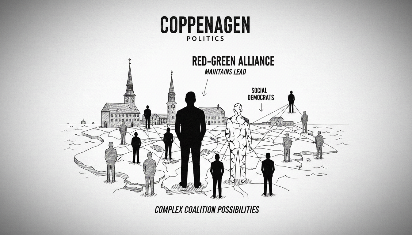 Red-Green Alliance Maintains Lead as Copenhagen's Largest Party