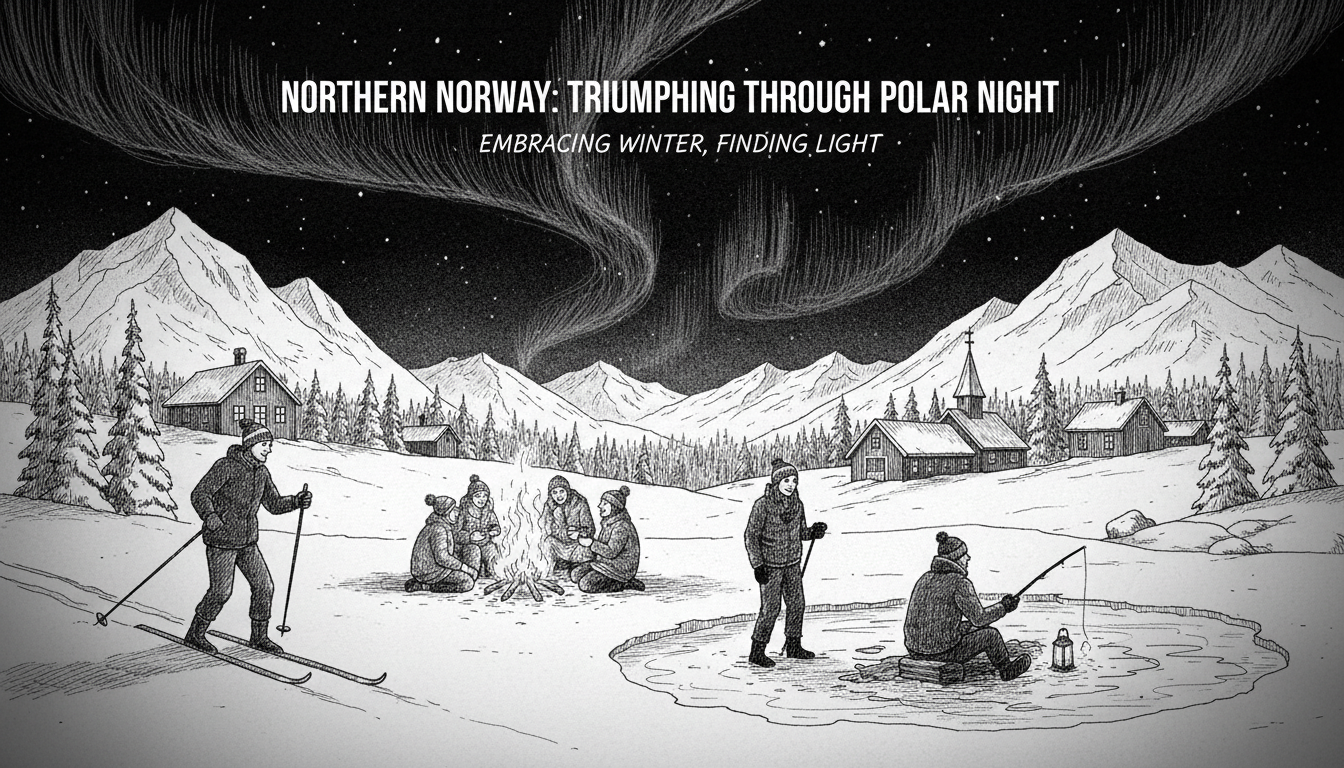 How Northern Norway Thrives Through Polar Night Without Winter Depression