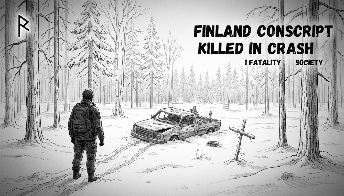 Finland Conscript Killed in Crash: 1 Fatality