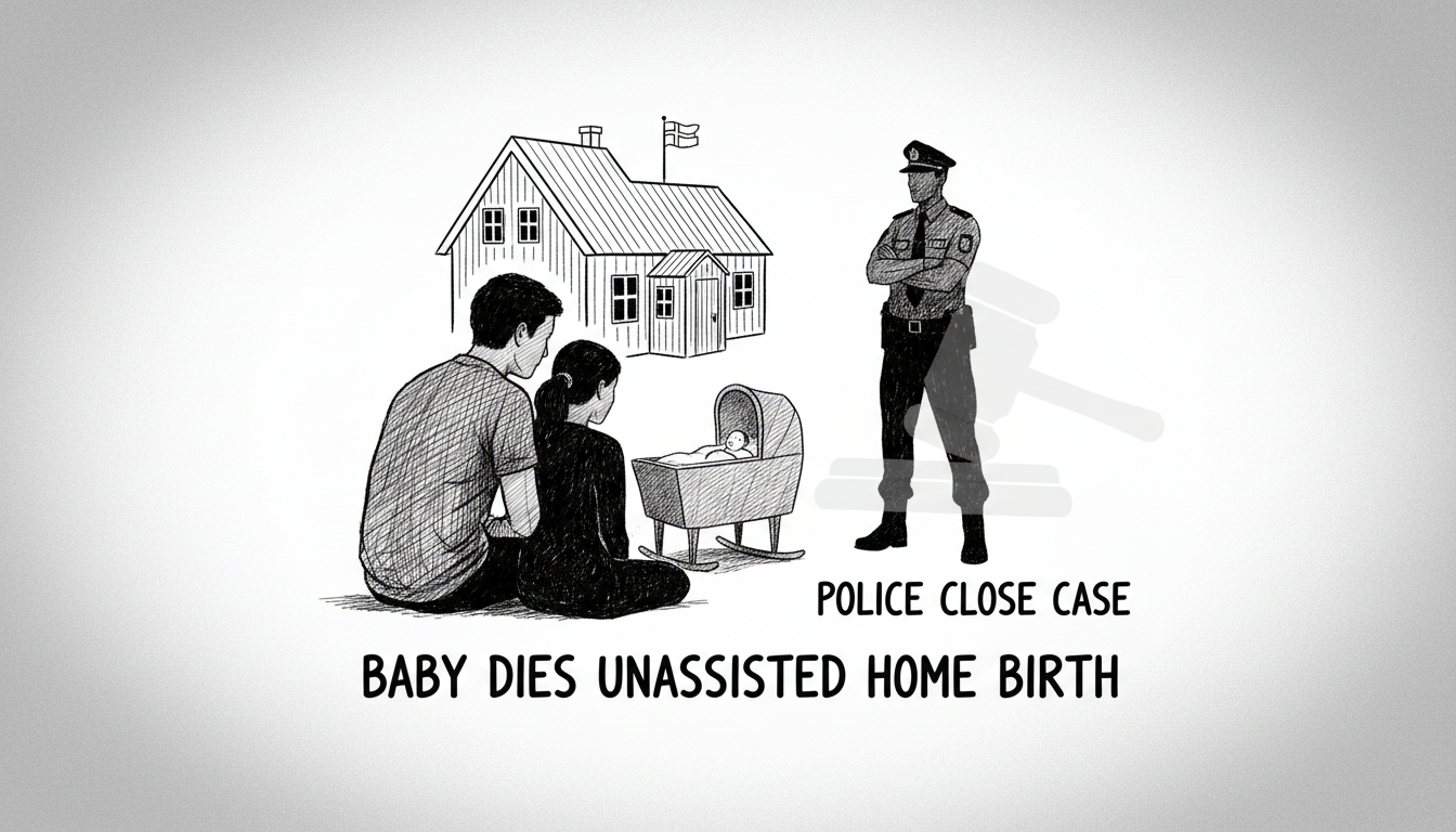 Police Close Case After Baby Dies During Unassisted Home Birth