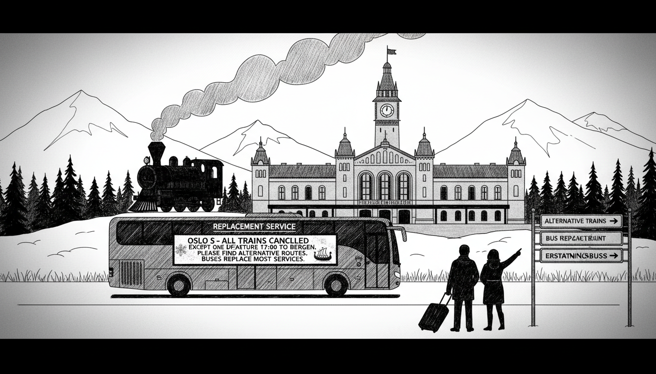 Train Service Disruptions in Norway