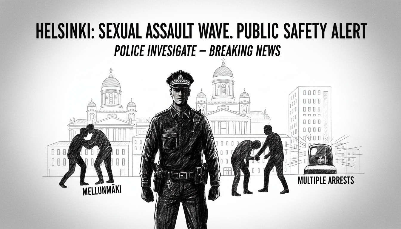 Police Investigate Multiple Sexual Assault Cases in Helsinki