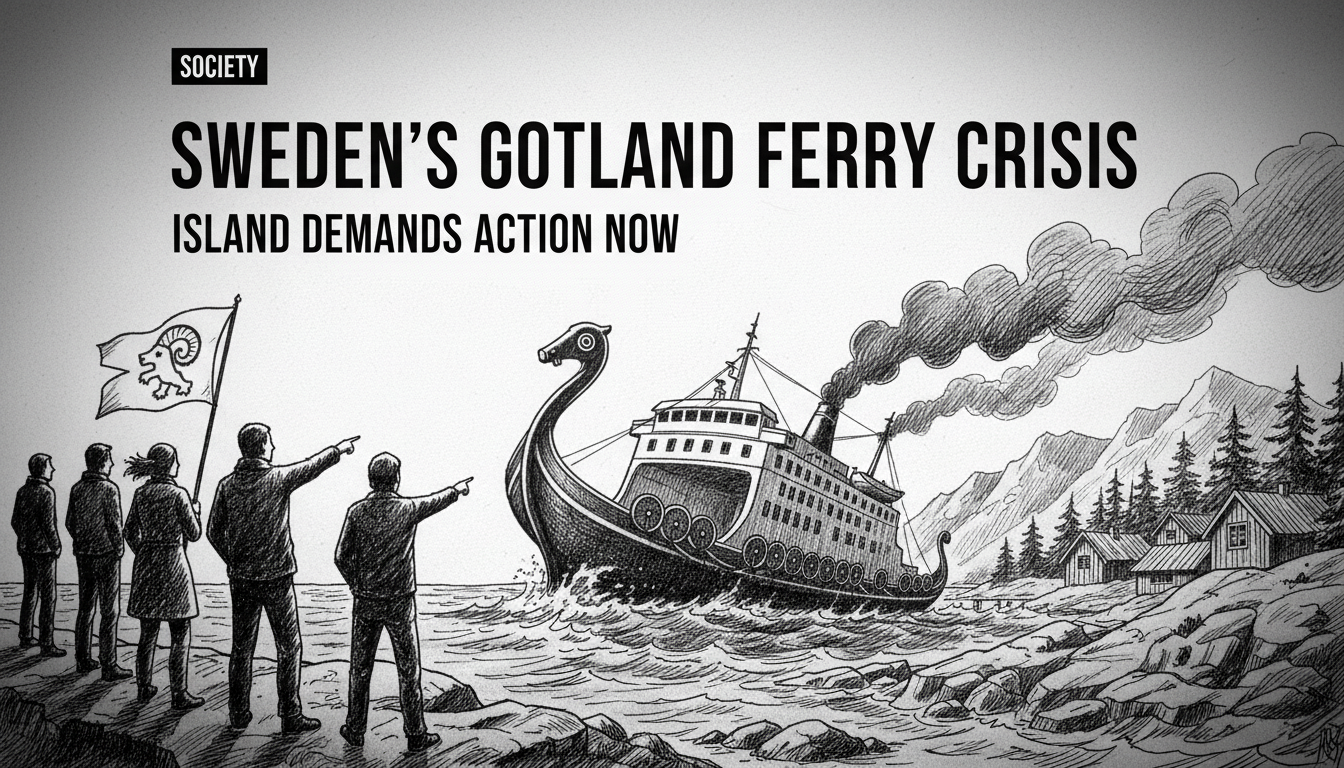 Sweden's Gotland Ferry Crisis: Island Demands Action Now