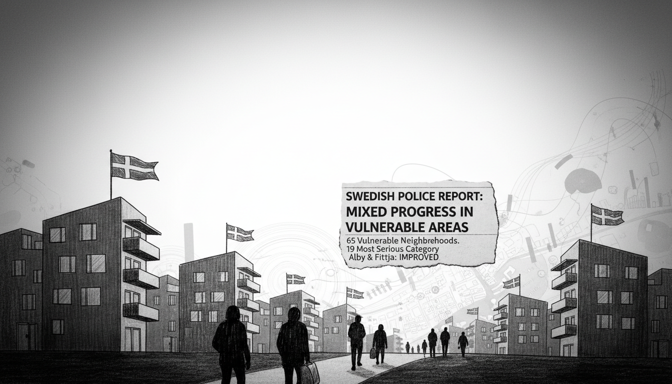 Swedish Police Report Shows Mixed Progress in Vulnerable Areas