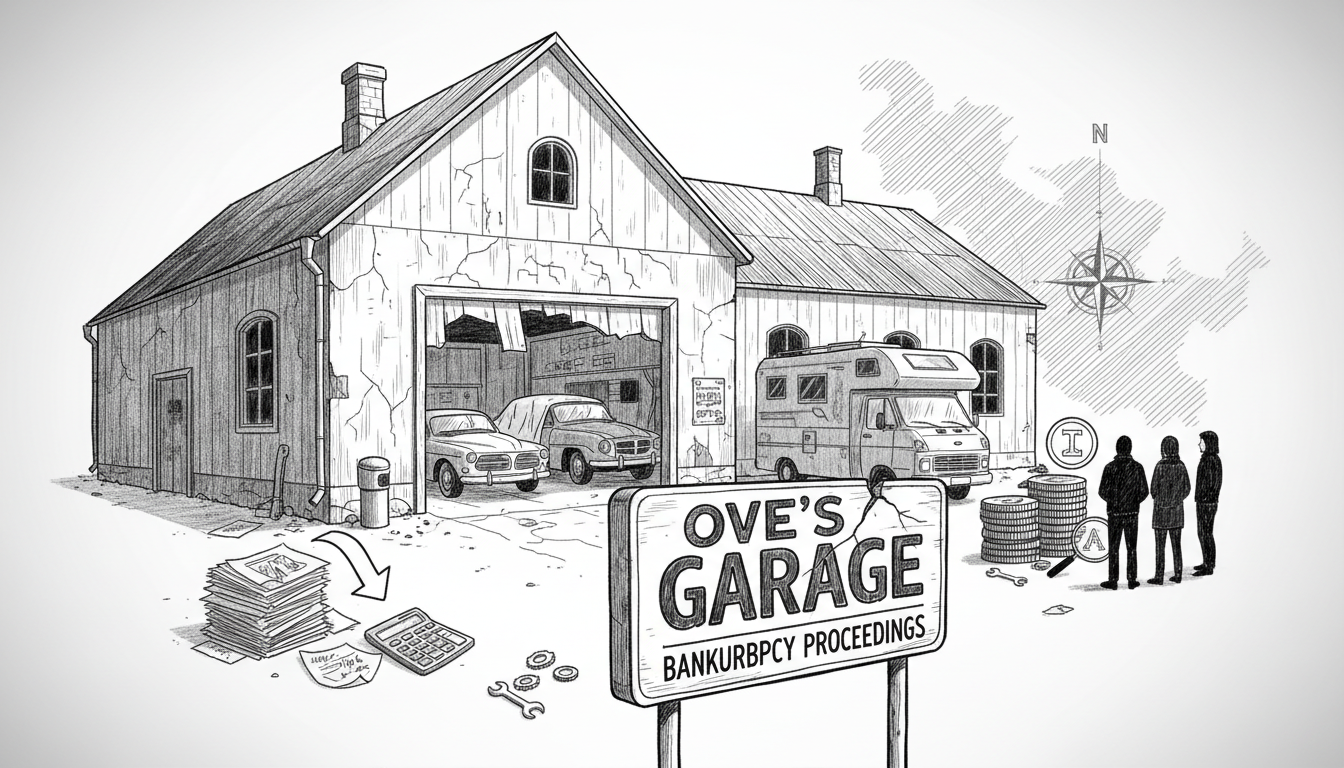 Finnish Specialty Auto Retailer Faces Bankruptcy Proceedings