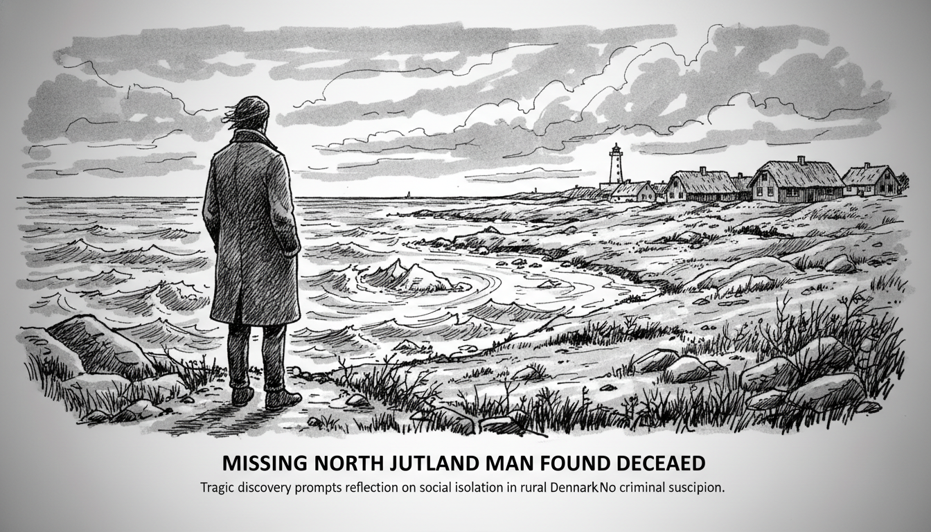 Missing North Jutland Man Found Deceased in Denmark