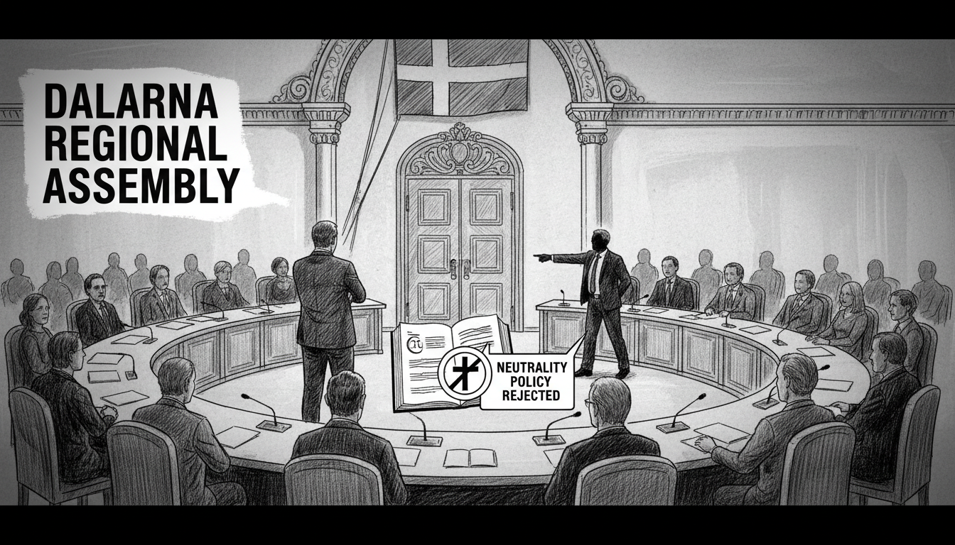 Sweden Democrats Politician Ejected from Regional Assembly Meeting