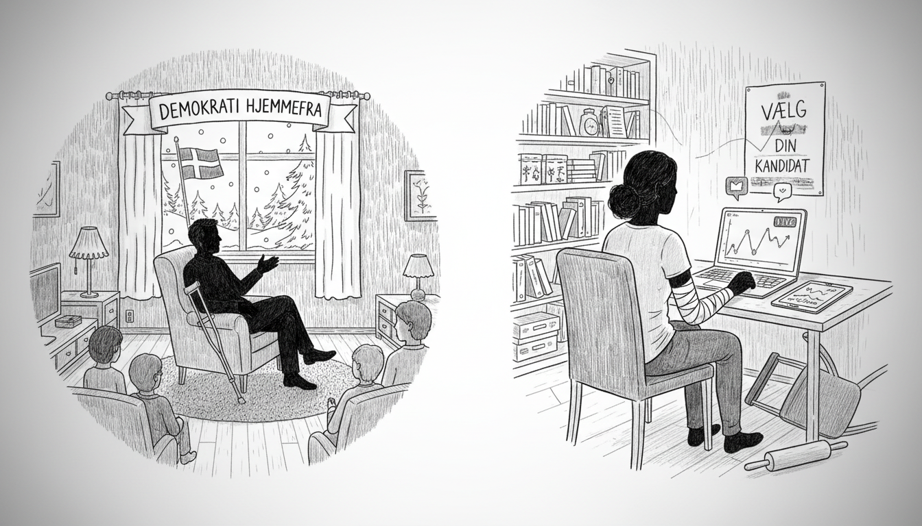 Danish Election Candidates Forced to Campaign From Home Due to Injuries