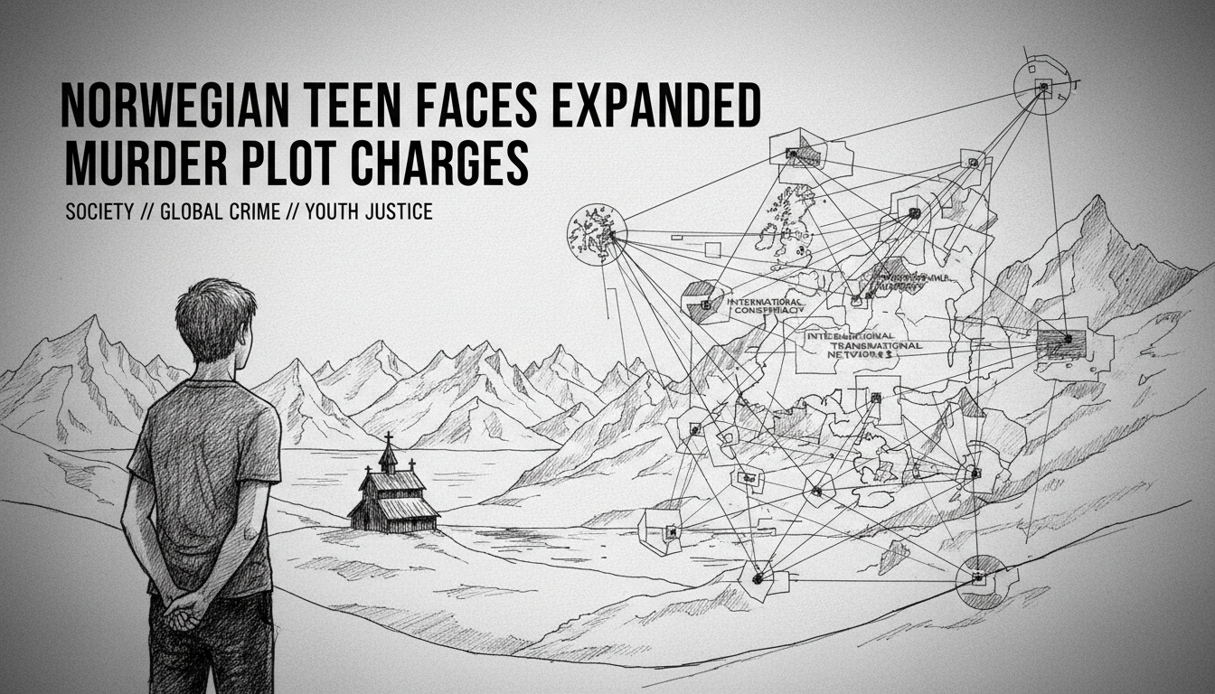 Norwegian Teen Faces Expanded Charges in International Murder Conspiracy Case