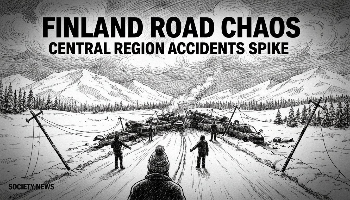 Finland Road Chaos: Central Region Accidents Spike
