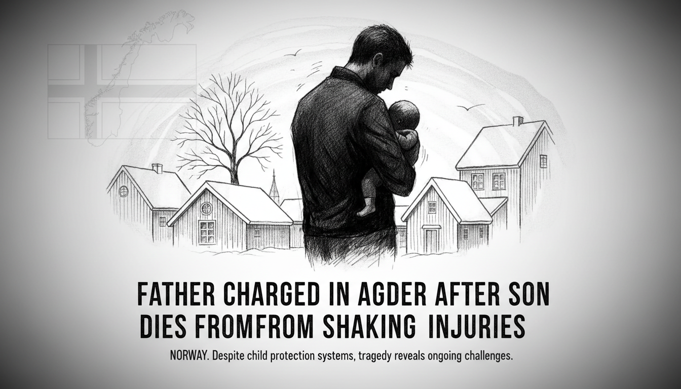 Father Charged in Agder After Son Dies From Shaking Injuries