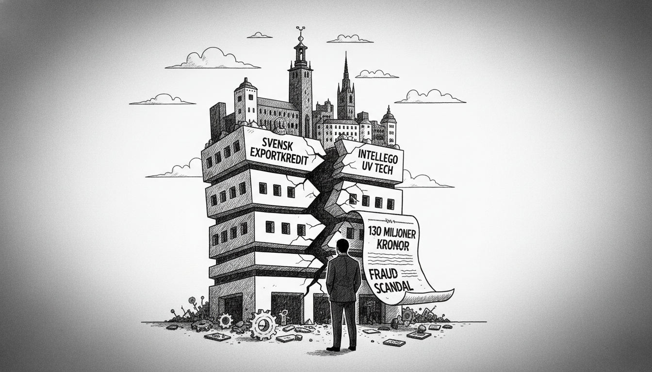 Swedish Export Credit Dragged Into Corporate Fraud Scandal