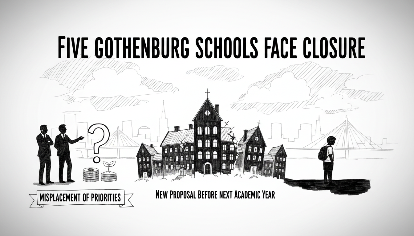 Five Gothenburg Schools Face Closure in New Proposal