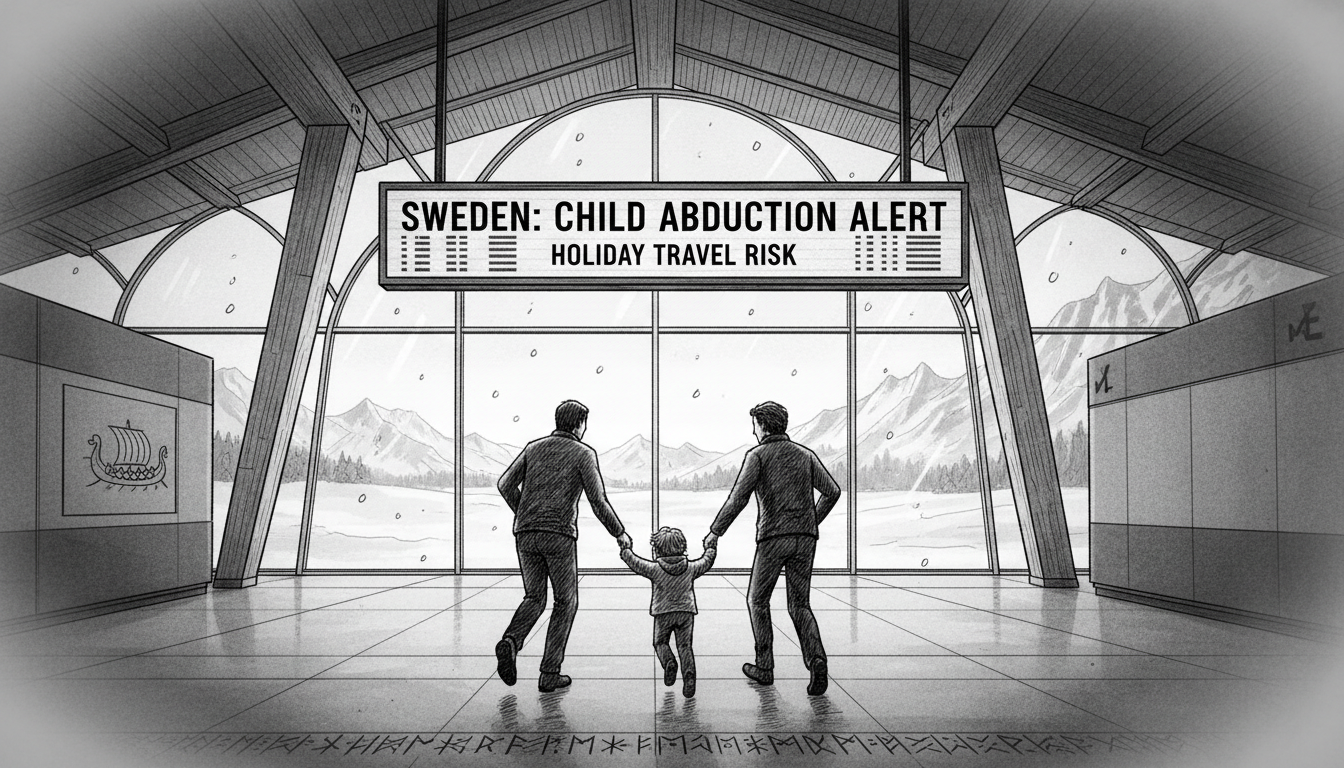 Sweden's Holiday Child Abduction Risk: Airport Alert