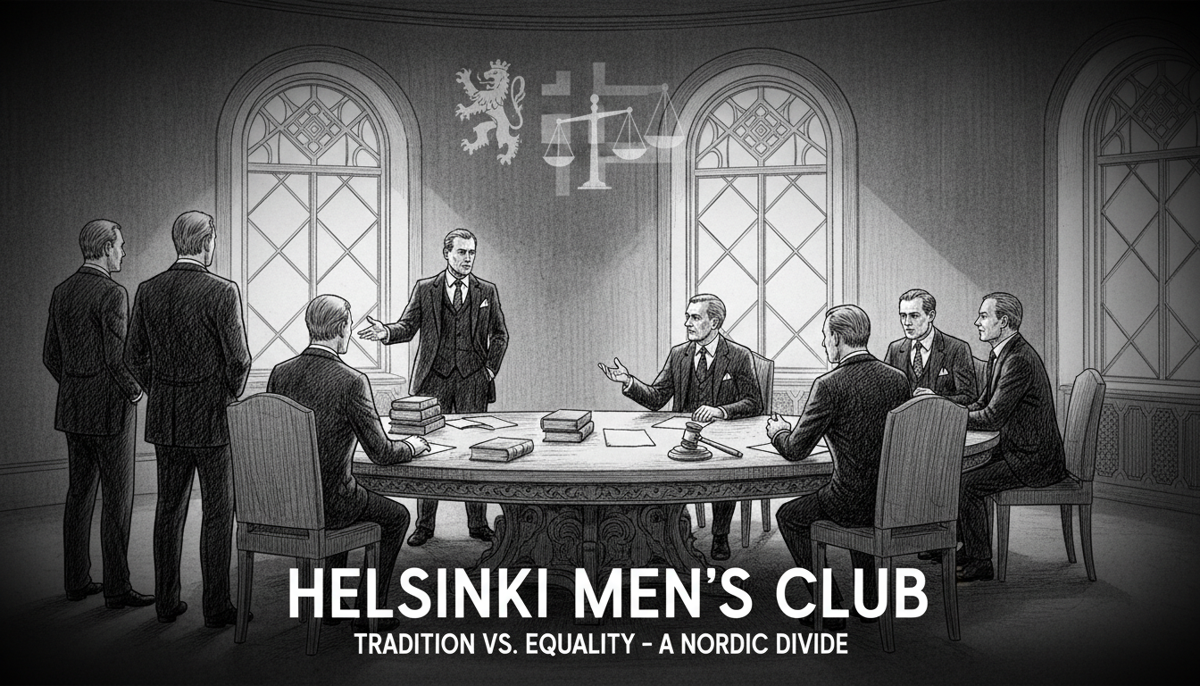 Finnish Men-Only Club Faces Internal Debate Over Membership Rules