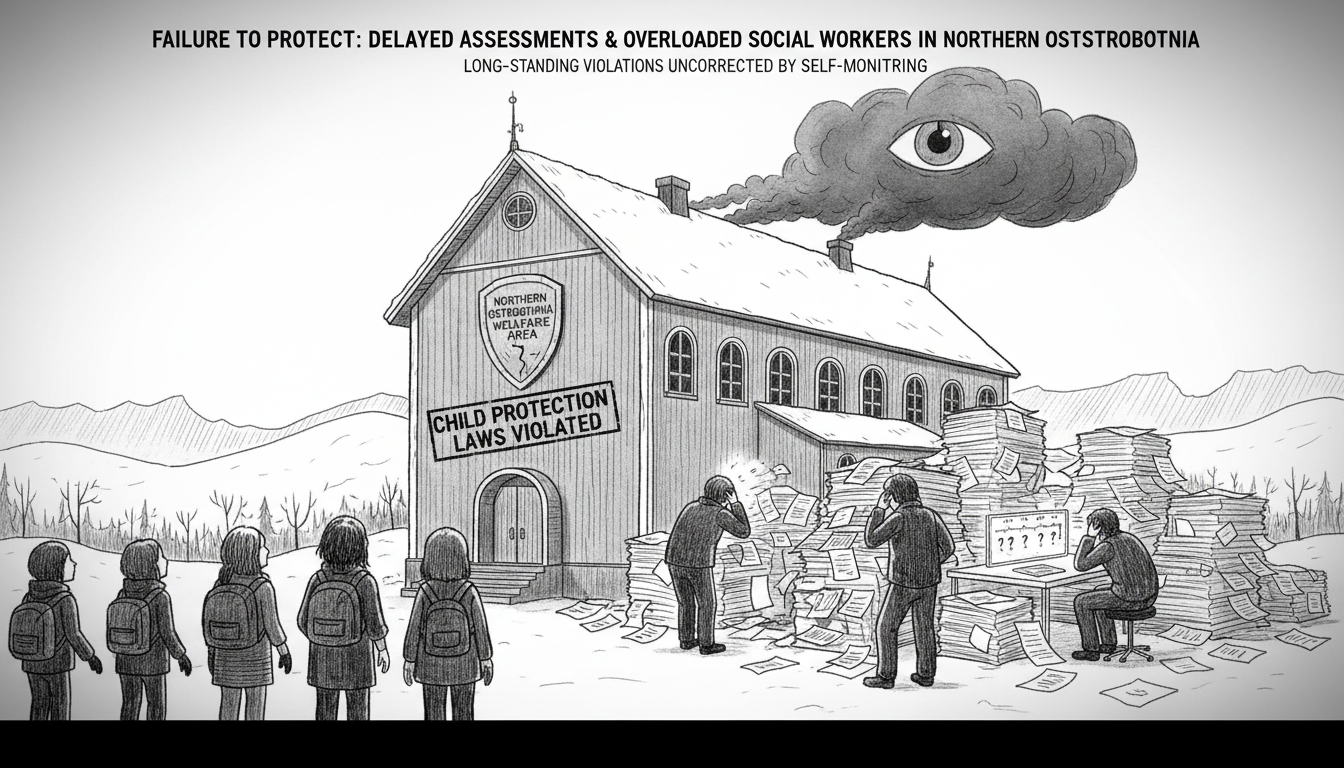 Northern Ostrobothnia Welfare Area Violated Child Protection Laws