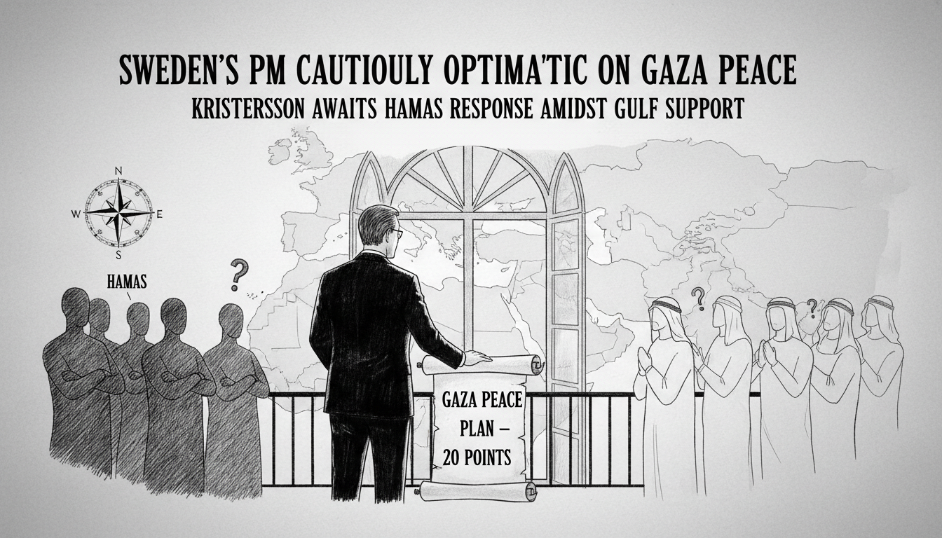 Swedish Prime Minister Ulf Kristersson. Archive photo.