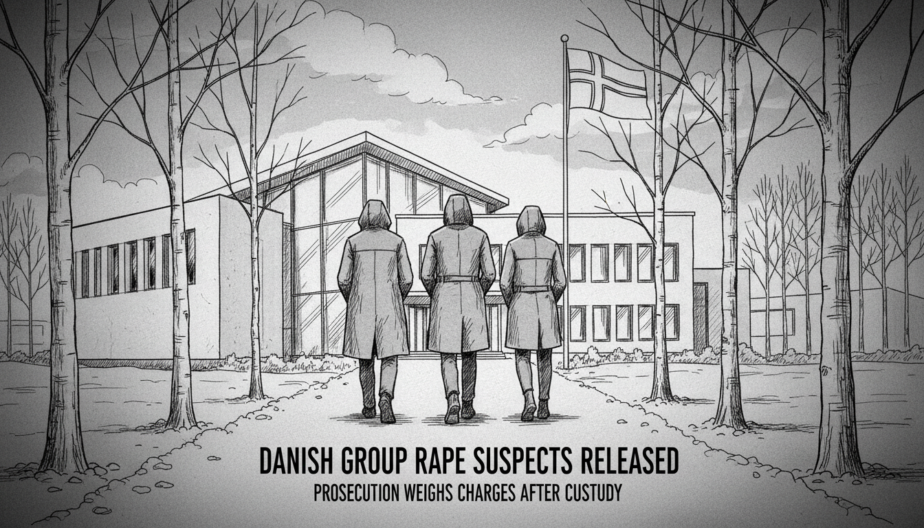 Suspects Released in Denmark Group Rape Investigation
