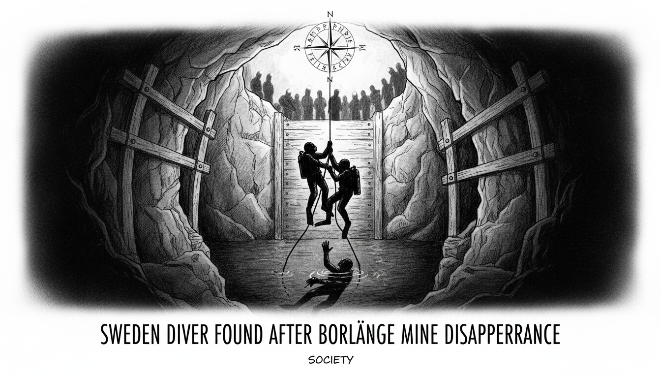 Sweden Diver Found After Borlänge Mine Disappearance