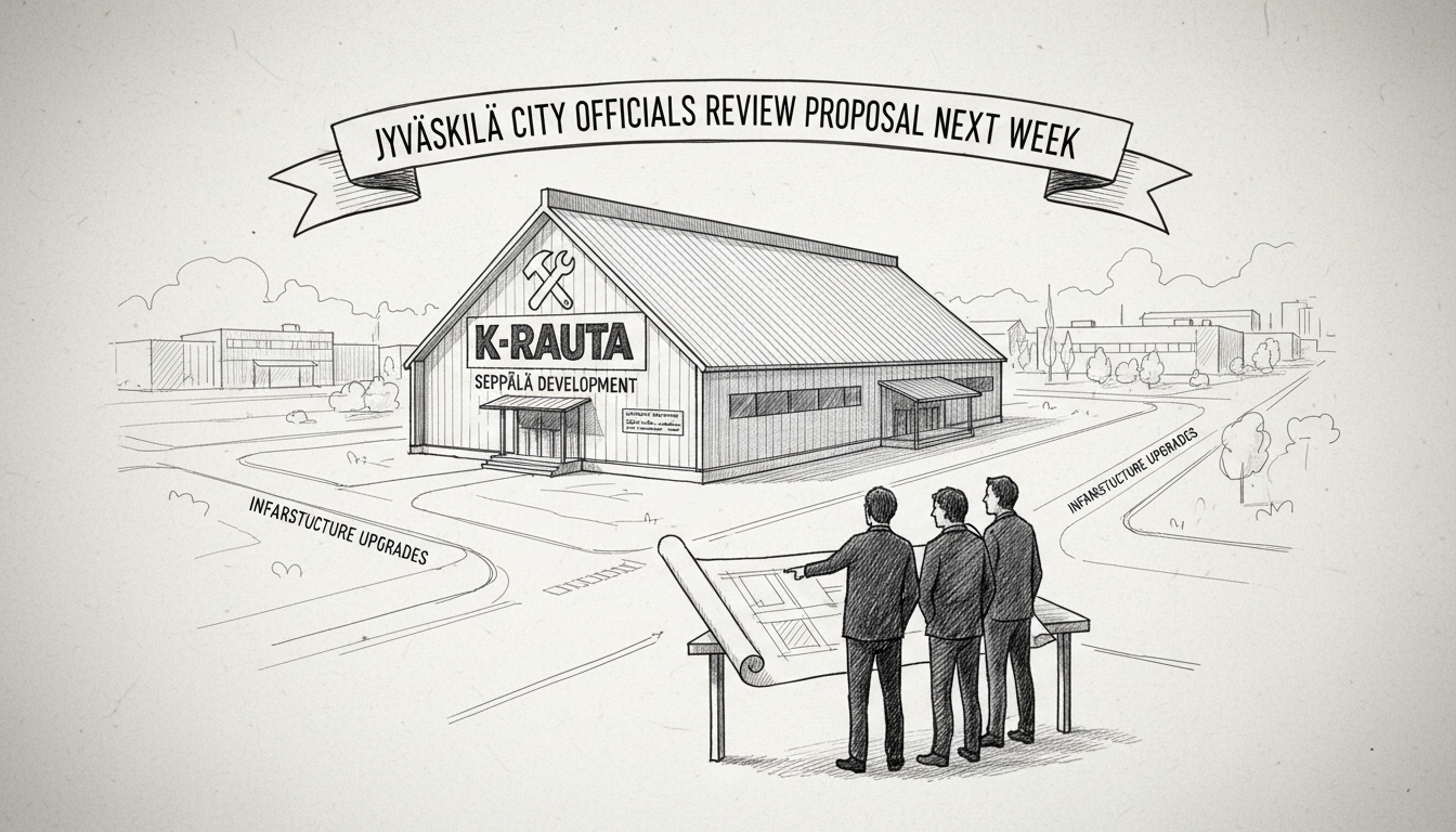 Seppälä District Advances Plan for New K-Rauta Hardware Store Development