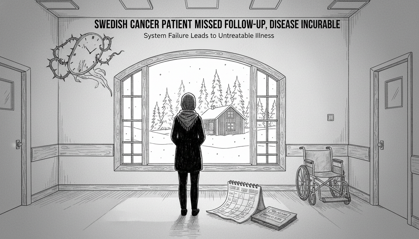 Swedish Cancer Patient Missed Follow-Up, Disease Turned Incurable