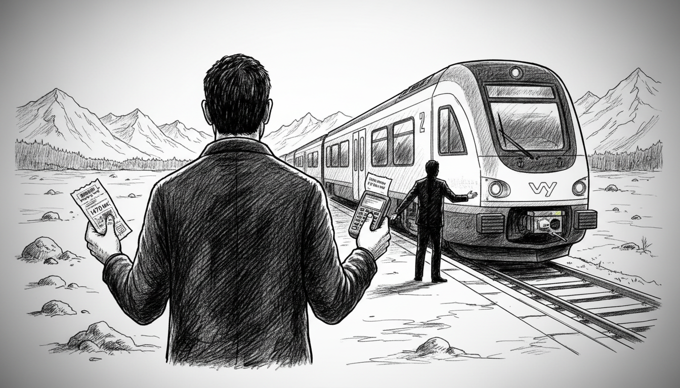 Norway Train Fine: Man With Valid Ticket Pays 1470 NOK