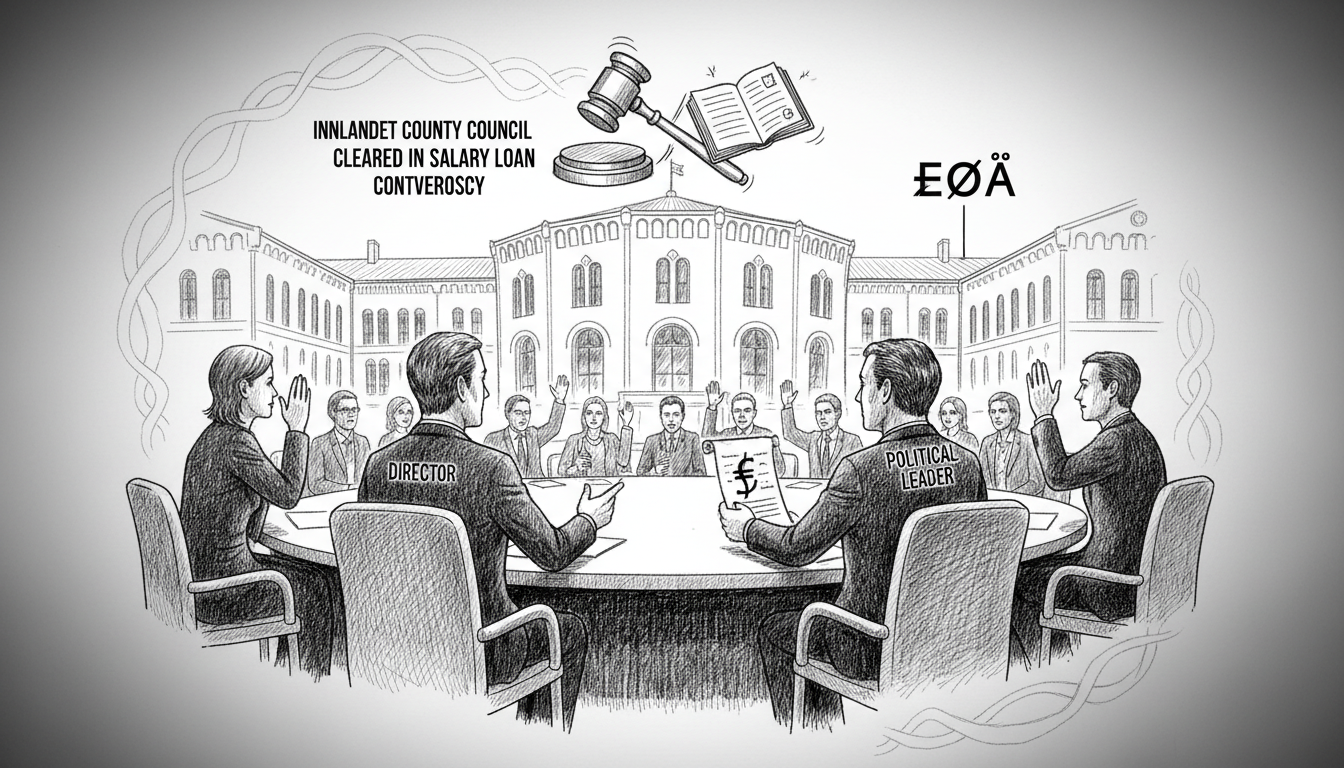 Norwegian County Director Cleared in Salary Loan Controversy