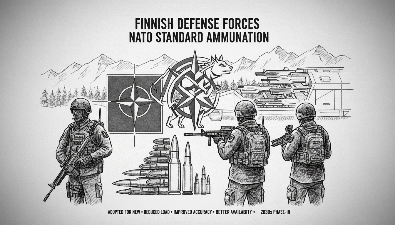 Finnish Defense Forces Adopt NATO Standard Ammunition