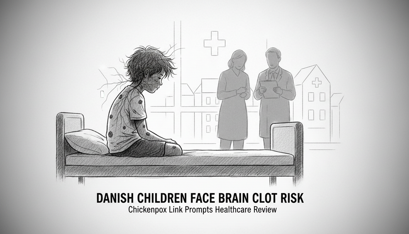 Danish Children Face Brain Clot Risk Following Chickenpox Infections