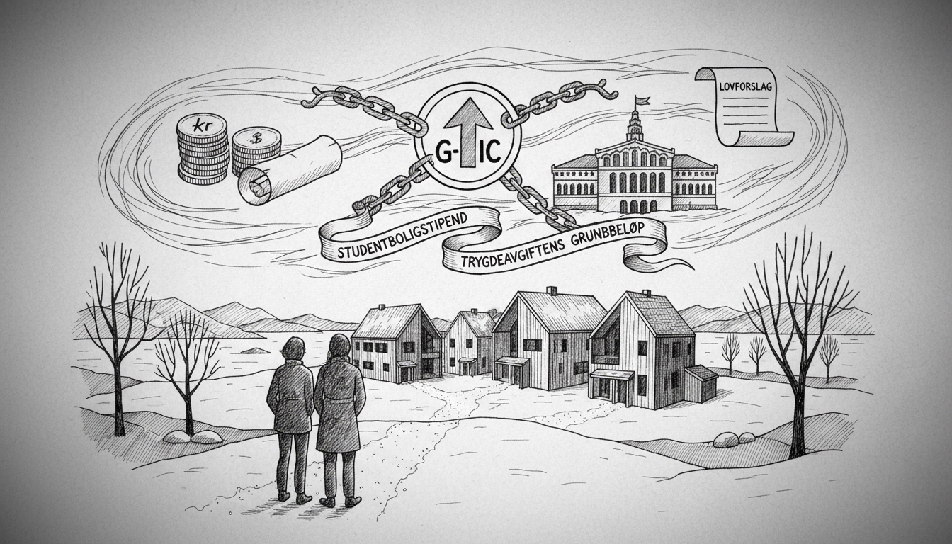 Norwegian Budget Deal Links Student Housing Stipend to National Insurance Base Amount