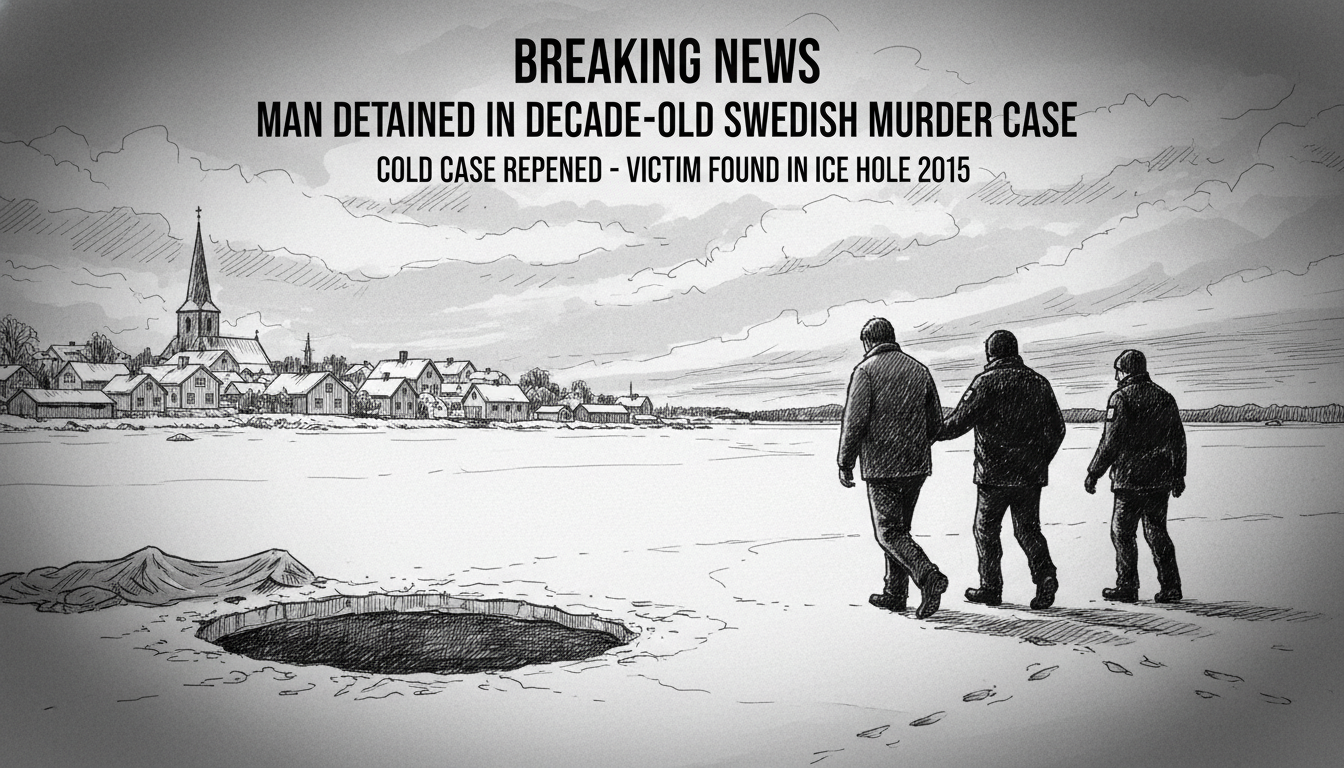 Man Detained in Decade-Old Swedish Murder Case