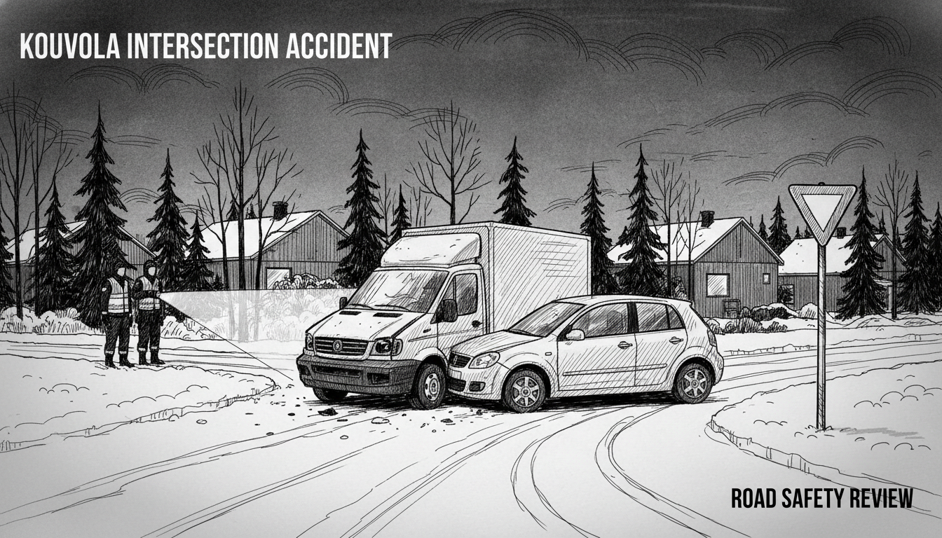 Traffic Accident in Kouvola Intersection Prompts Road Safety Review