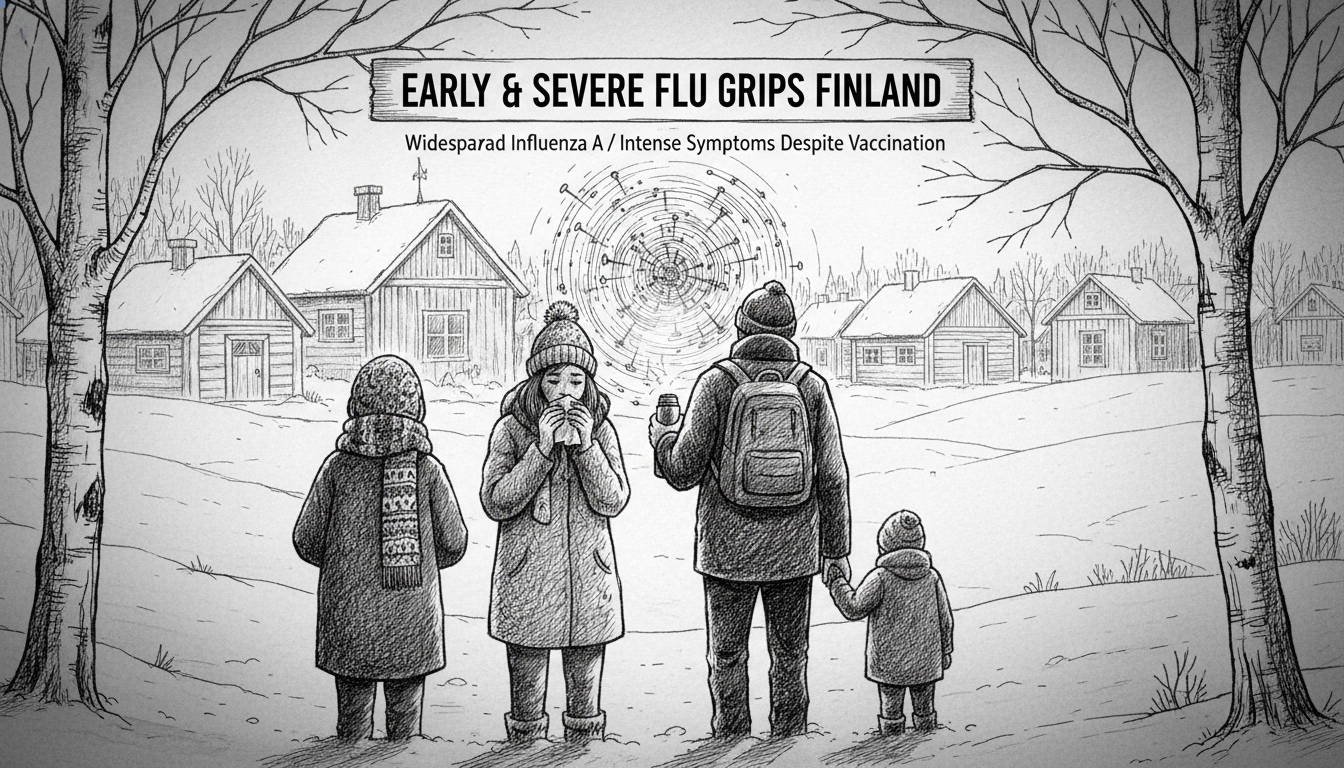 Early and Severe Influenza Season Hits Finland with Unusual Intensity