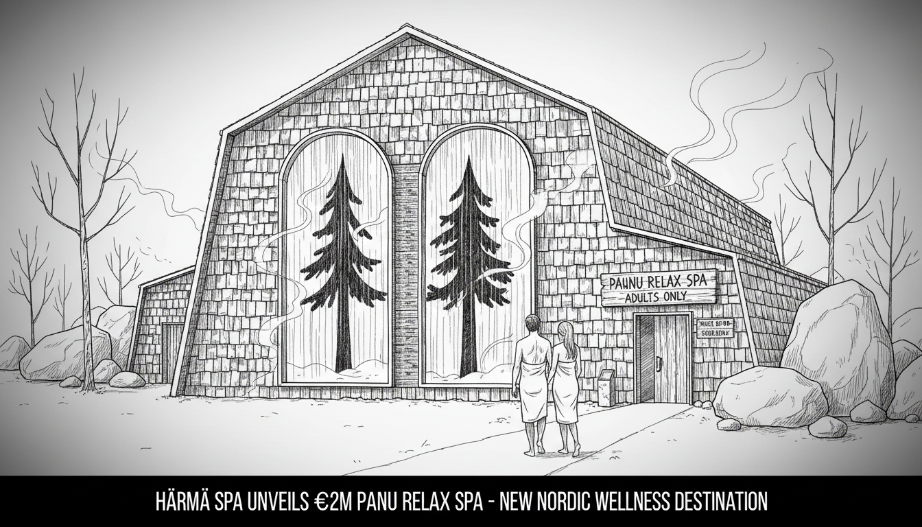 Härmä Spa Launches New Paanu Relax Spa as Major Attraction