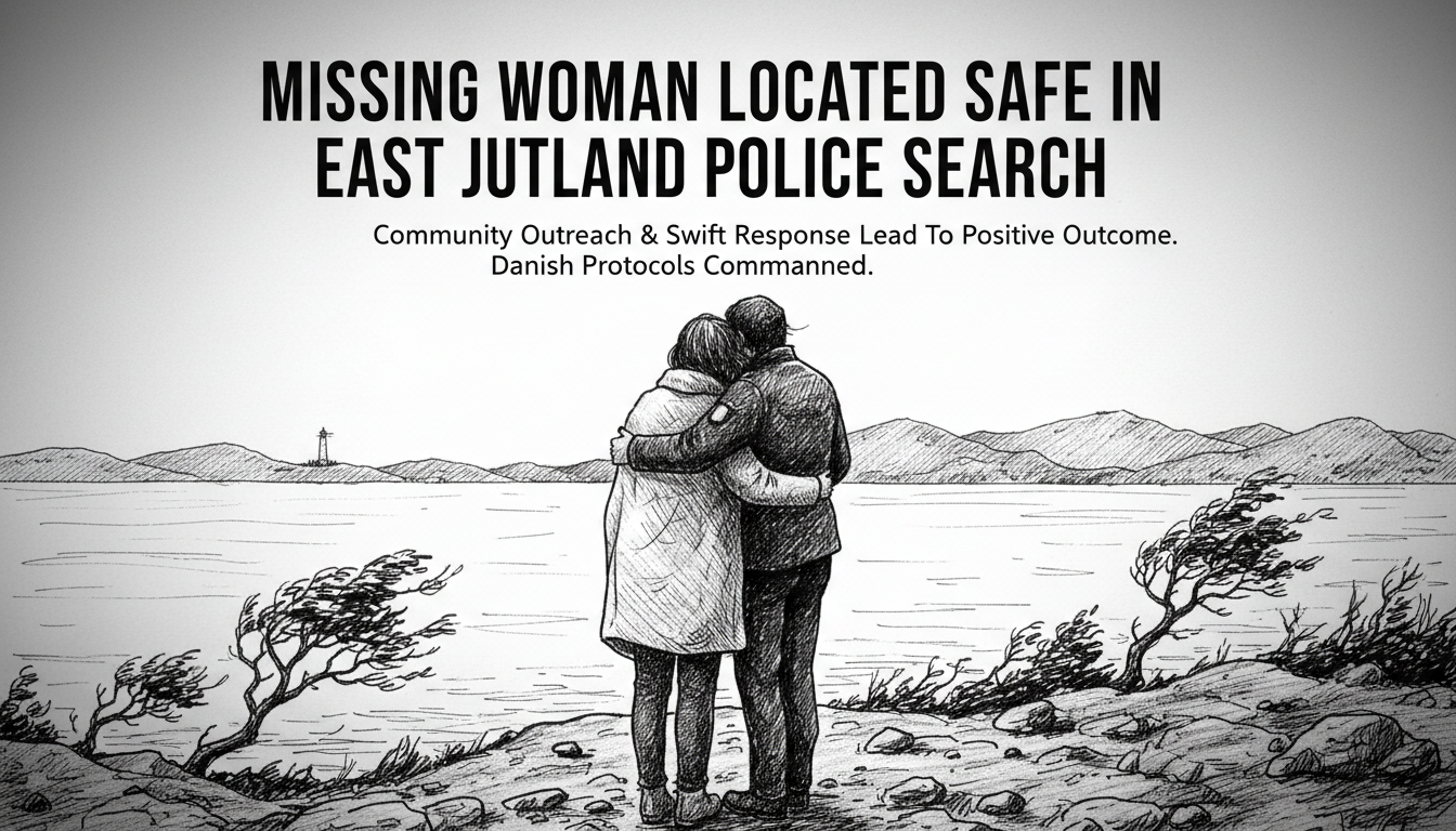 Missing Woman Located Safe in East Jutland Police Search