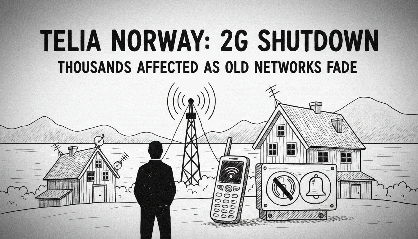 Telia Shuts Down 2G Network Across Eastern Norway Regions